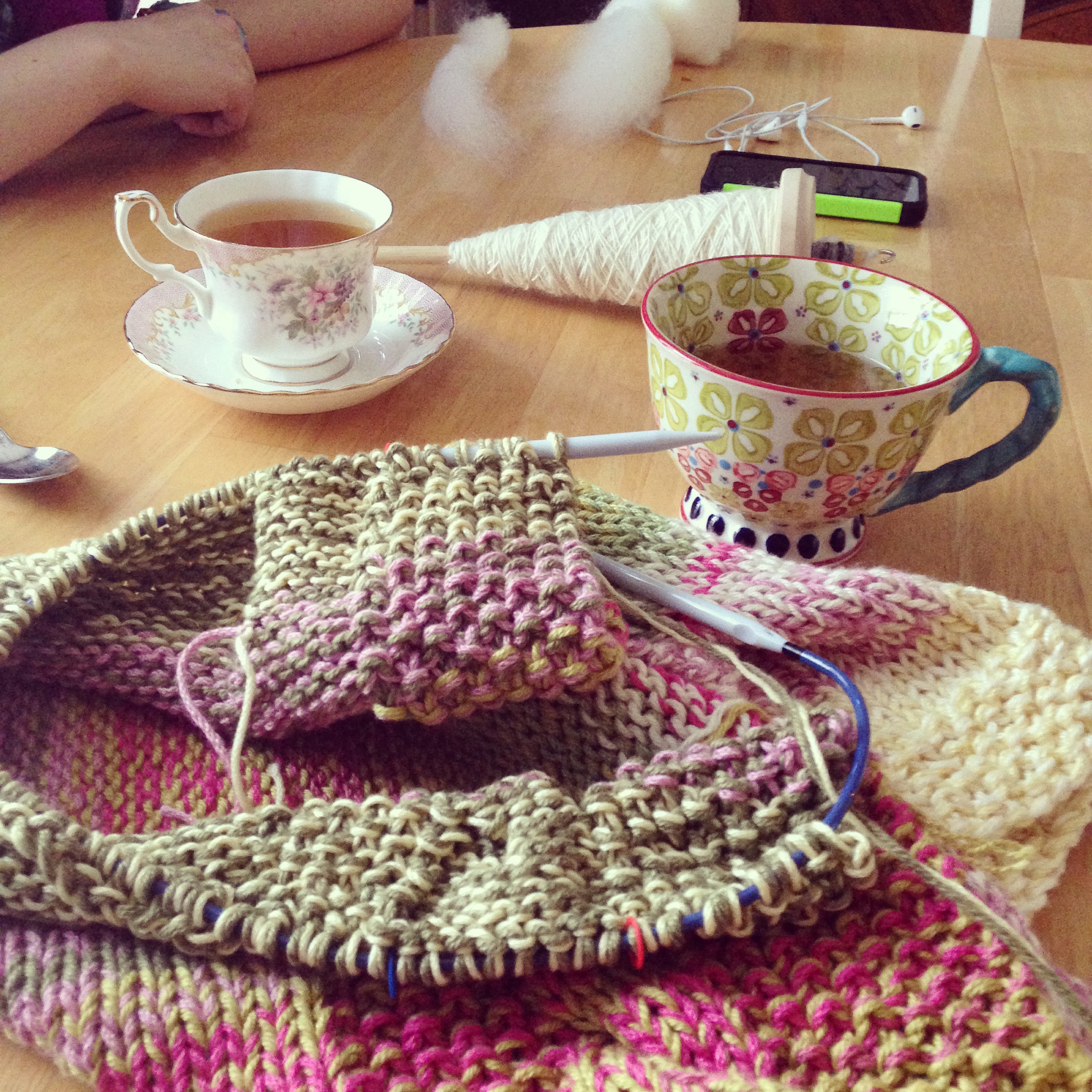 Tea,Spin,Knit